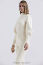 衣類 House of CB アデリータ クリーム カシミア ブレンド セーター 0N8J655 - Image 11