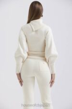 衣類 House of CB アデリータ クリーム カシミア ブレンド セーター 0N8J655 - Image 12