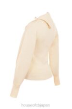 衣類 House of CB アデリータ クリーム カシミア ブレンド セーター 0N8J655 - Image 5