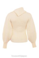 衣類 House of CB アデリータ クリーム カシミア ブレンド セーター 0N8J655 - Image 6