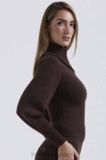 衣類 House of CB アデリータ チョコレート カシミア ブレンド セーター 0N8J654 - Image 8