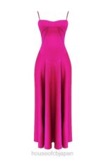 衣類 House of CB アナベラ フクシア レースアップ マキシドレス 0N8J199 - Image 11