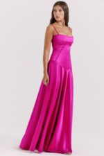 衣類 House of CB アナベラ フクシア レースアップ マキシドレス 0N8J199 - Image 17