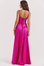 衣類 House of CB アナベラ フクシア レースアップ マキシドレス 0N8J199 - Image 19