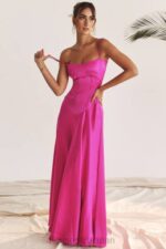 衣類 House of CB アナベラ フクシア レースアップ マキシドレス 0N8J199 - Image 21