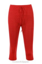 衣類 House of CB アビゲイル チェリー ニット カプリ パンツ 0N8J860 - Image 3