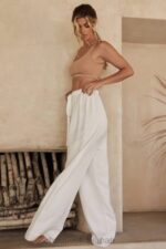 衣類 House of CB アビーモカ ストレッチジャージー クロップドトップ 0N8J812 - Image 2