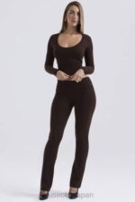 衣類 House of CB アマチョコレート カシミアブレンドパンツ 0N8J826 - Image 7