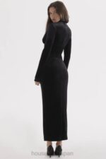 衣類 House of CB アラベラ ブラック ベルベット コルセット ドレス 0N8J306 - Image 3