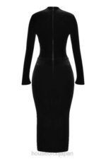 衣類 House of CB アラベラ ブラック ベルベット コルセット ドレス 0N8J306 - Image 10