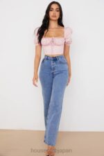 衣類 House of CB アリアナ ピンク フローラル パフ スリーブ コルセット 0N8J87 - Image 15