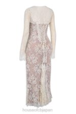 衣類 House of CB アルテミス ヴィンテージ クリーム レース マキシドレス 0N8J133 - Image 9