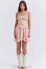 衣類 House of CB アレハンドラ ライト ラベンダー プリント コルセット ドレス 0N8J244 - Image 2