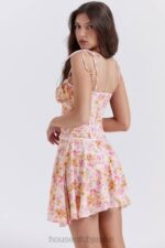 衣類 House of CB アレハンドラ ライト ラベンダー プリント コルセット ドレス 0N8J244 - Image 9