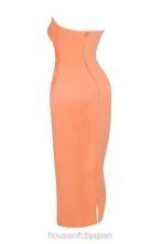 衣類 House of CB アローラ タンジェリン ストラップレス コルセット ミディドレス 0N8J185 - Image 4