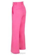 衣類 House of CB アンドレイア ピンク リネン ブレンド パンツ 0N8J1018 - Image 8