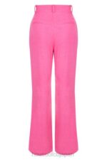 衣類 House of CB アンドレイア ピンク リネン ブレンド パンツ 0N8J1018 - Image 9