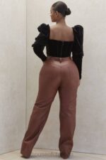 衣類 House of CB イナヤタンストレッチヴィーガンレザーパンツ 0N8J1011 - Image 5