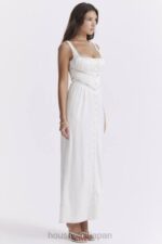 衣類 House of CB イリアナ アイボリー リアルシルク マキシドレス 0N8J222 - Image 11