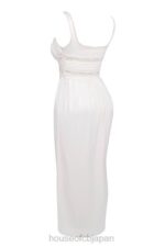 衣類 House of CB イリアナ アイボリー リアルシルク マキシドレス 0N8J222 - Image 5