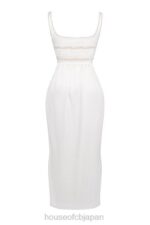 衣類 House of CB イリアナ アイボリー リアルシルク マキシドレス 0N8J222 - Image 6