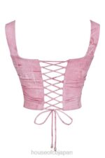 衣類 House of CB ウナ ピンク プリント コルセット 0N8J12 - Image 5