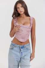 衣類 House of CB ウナ ピンク プリント コルセット 0N8J12 - Image 10