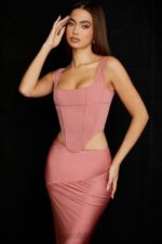 衣類 House of CB エデッタ ローズ メッシュ コルセット 0N8J73 - Image 8