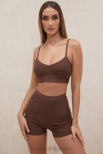 衣類 House of CB エデンチョコレート包帯ショーツ 0N8J986 - Image 13