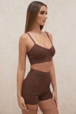 衣類 House of CB エデンチョコレート包帯ショーツ 0N8J986 - Image 18