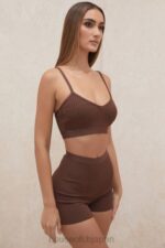 衣類 House of CB エデンチョコレート包帯ショーツ 0N8J986 - Image 19