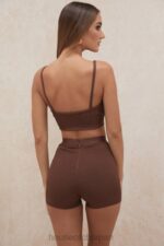 衣類 House of CB エデンチョコレート包帯ショーツ 0N8J986 - Image 5