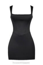 衣類 House of CB エンヤ ブラックコルセットミニドレス 0N8J232 - Image 3