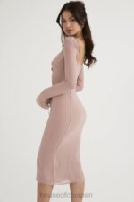 衣類 House of CB オフィーリア ブラッシュカットアウト ミディドレス 0N8J485 - Image 12