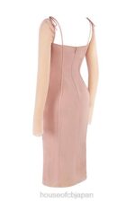 衣類 House of CB オフィーリア ブラッシュカットアウト ミディドレス 0N8J485 - Image 6