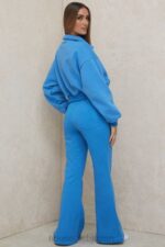 衣類 House of CB オリブルー フレアレッグ トラック パンツ 0N8J993 - Image 4