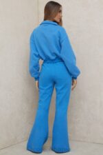 衣類 House of CB オリブルー フレアレッグ トラック パンツ 0N8J993 - Image 5