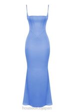 衣類 House of CB オリベットツルニチニチソウ サテン コルセット マキシ ドレス 0N8J397 - Image 8