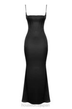 衣類 House of CB オリベットブラックサテンコルセットマキシドレス 0N8J386 - Image 12