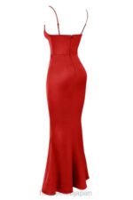 衣類 House of CB オリヴェットレッドローズサテンコルセットマキシドレス 0N8J291 - Image 7
