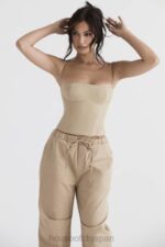 衣類 House of CB オーデット キャメル ストラクチャード コルセット 0N8J46 - Image 6