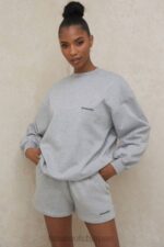 衣類 House of CB オーデン グレージャージー トラックショーツ 0N8J1005 - Image 9