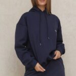 衣類 House of CB オーデン ネイビー ジャージ トラック ショーツ 0N8J994