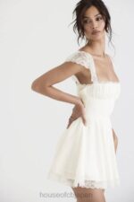 衣類 House of CB カイア アイボリー Aライン ミニドレス 0N8J384 - Image 12