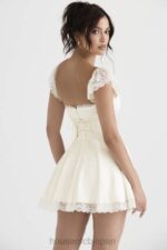 衣類 House of CB カイア アイボリー Aライン ミニドレス 0N8J384 - Image 13