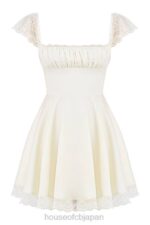 衣類 House of CB カイア アイボリー Aライン ミニドレス 0N8J384 - Image 6