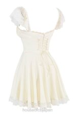 衣類 House of CB カイア アイボリー Aライン ミニドレス 0N8J384 - Image 7