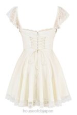 衣類 House of CB カイア アイボリー Aライン ミニドレス 0N8J384 - Image 8
