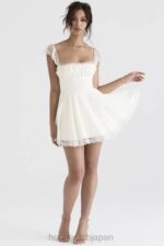 衣類 House of CB カイア アイボリー Aライン ミニドレス 0N8J384 - Image 9