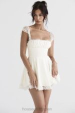 衣類 House of CB カイア アイボリー Aライン ミニドレス 0N8J384 - Image 10